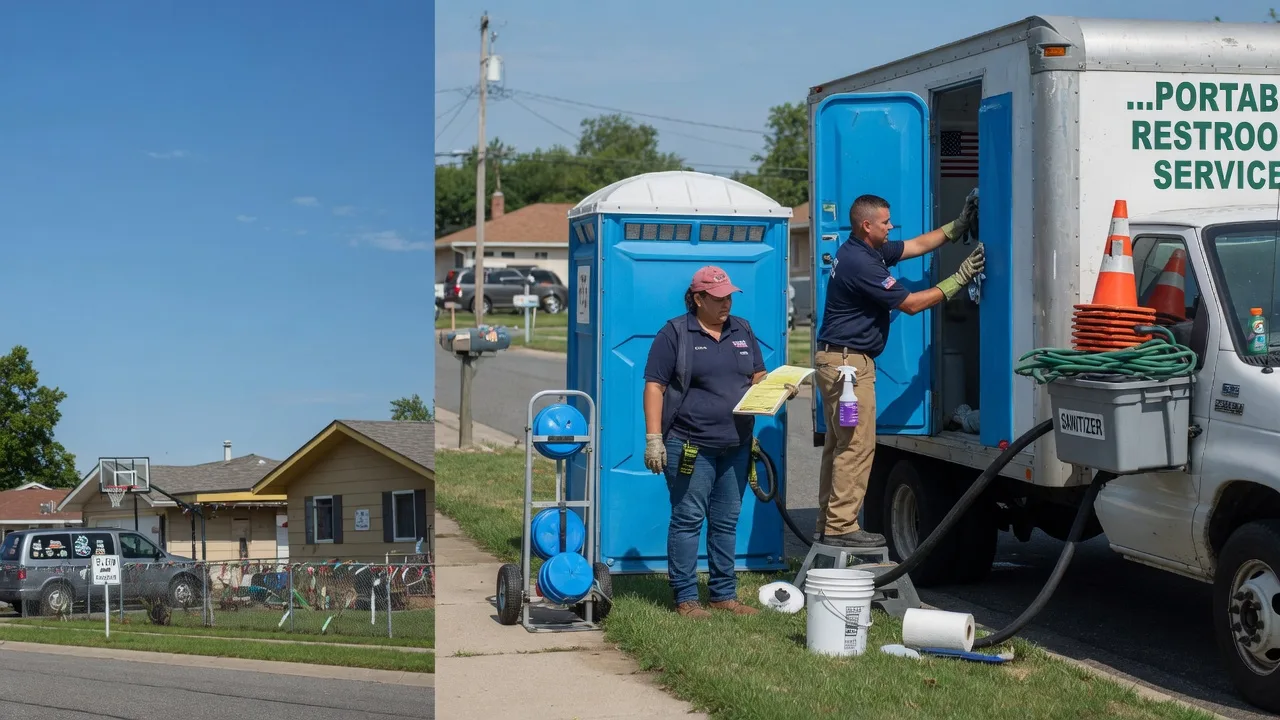 Porta Potty Rental in Evans, WV near me
